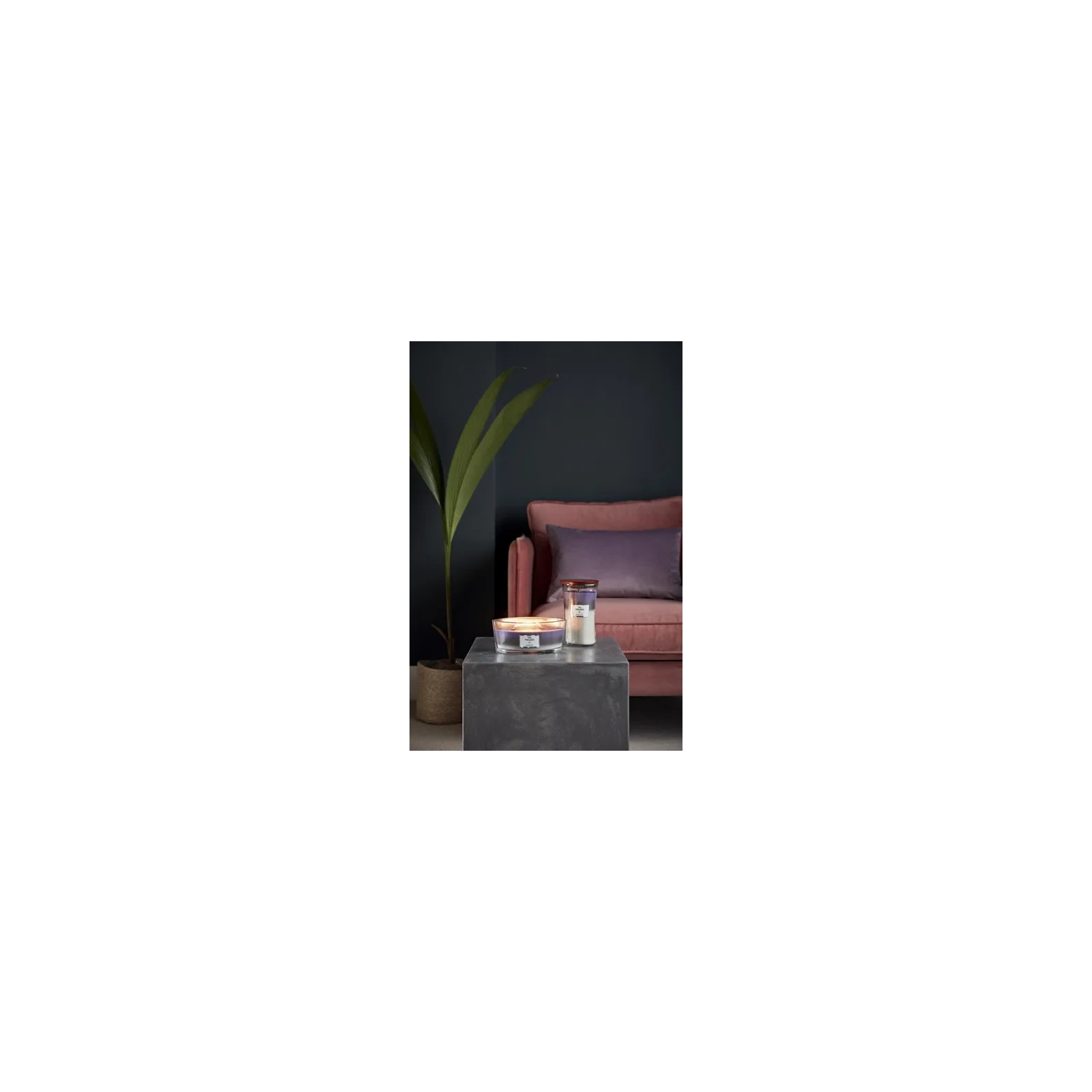 WOODWICK Hearthwick Trilogy świeca w słoiku elipsa AMETHYST SKY 453g 