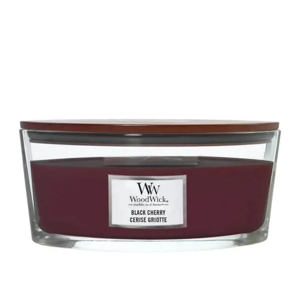 WOODWICK Core Hearthwick świeca w słoiku elipsa BLACK CHERRY 453g 