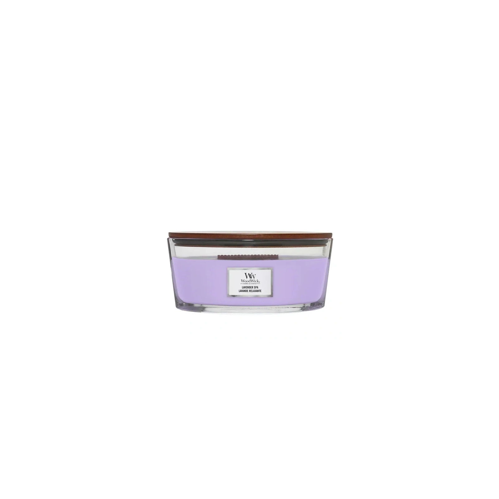 WOODWICK Core Hearthwick świeca w słoiku elipsa LAVENDER SPA 453g 