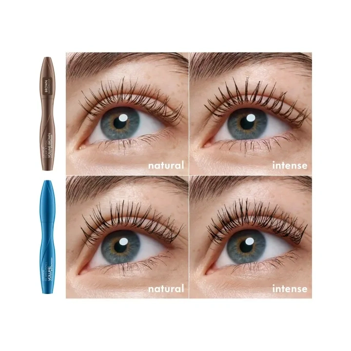 CATRICE Glam & Doll Volume mascara wodoodporna Brązowa 10ml