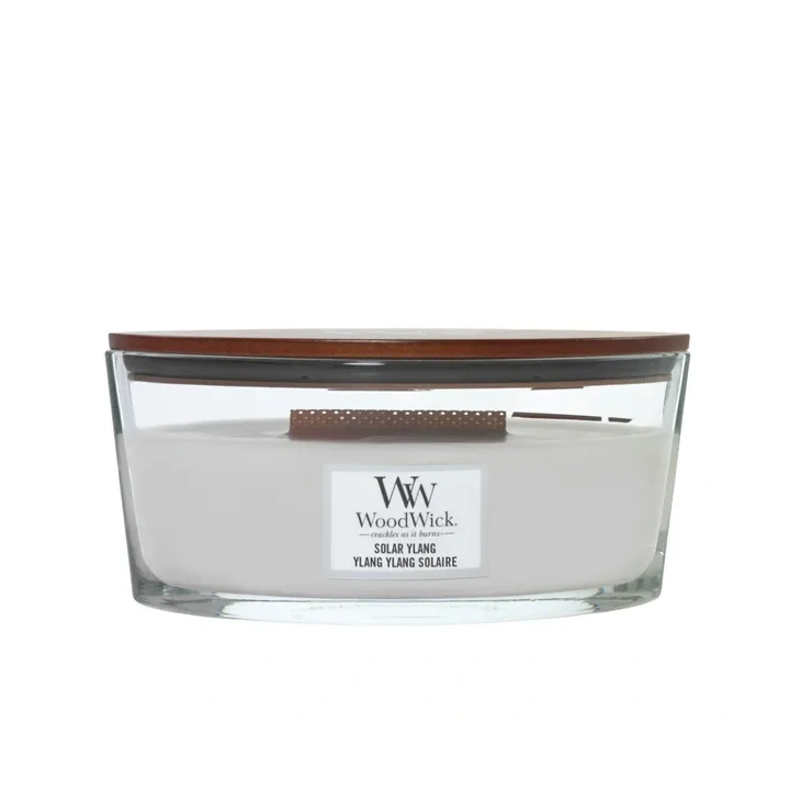 WOODWICK Core Hearthwick świeca w słoiku elipsa SOLAR YLANG 453g 