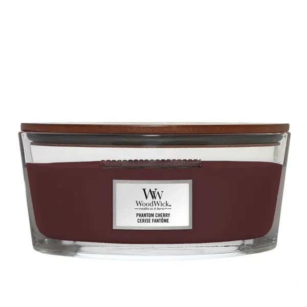 WOODWICK Core Hearthwick świeca w słoiku elipsa PHANTOM CHERRY 453g