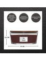 WOODWICK Core Hearthwick świeca w słoiku elipsa PHANTOM CHERRY 453g
