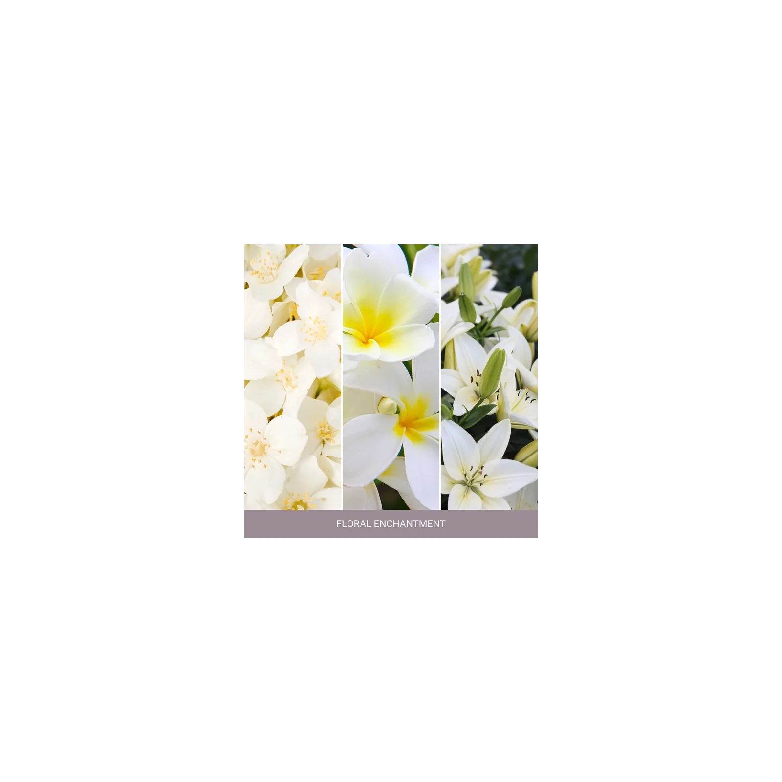 YANKEE CANDLE Home Inspiration Duża świeca w słoiku FLORAL ENCHANTMENT 538g