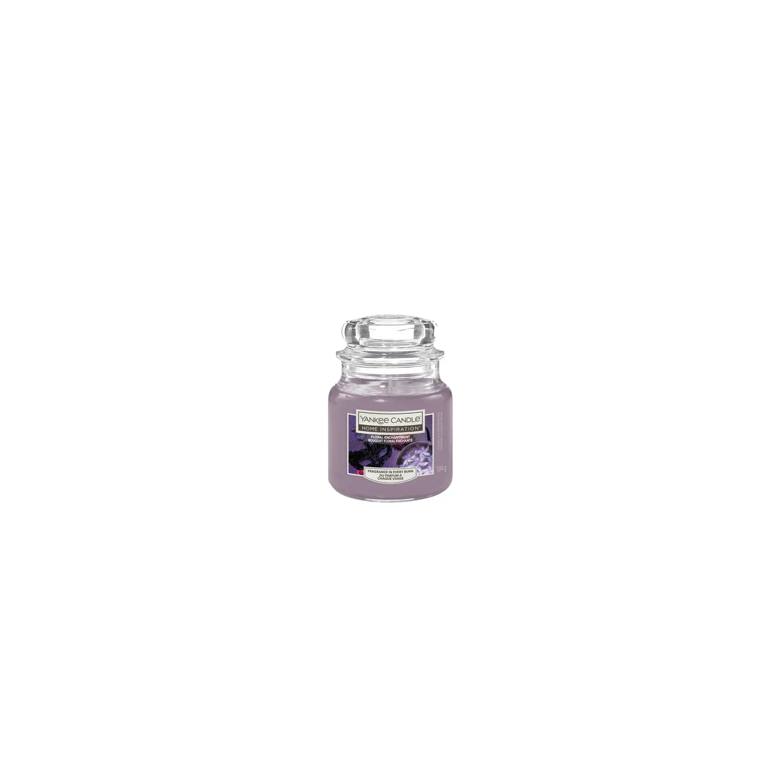 YANKEE CANDLE Home Inspiration Mała świeca w słoiku FLORAL ENCHANTMENT 104g