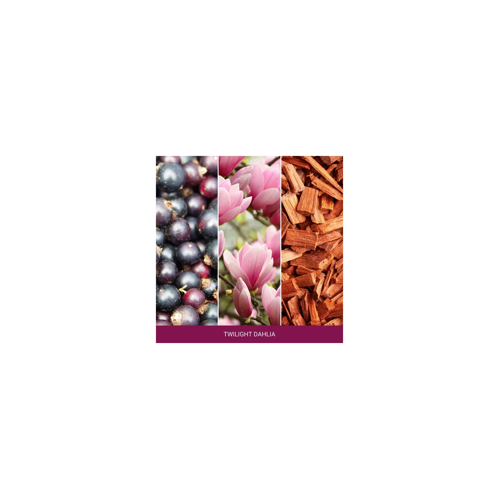 YANKEE CANDLE Home Inspiration Mała świeca w słoiku TWILIGHT DAHLIA 104g