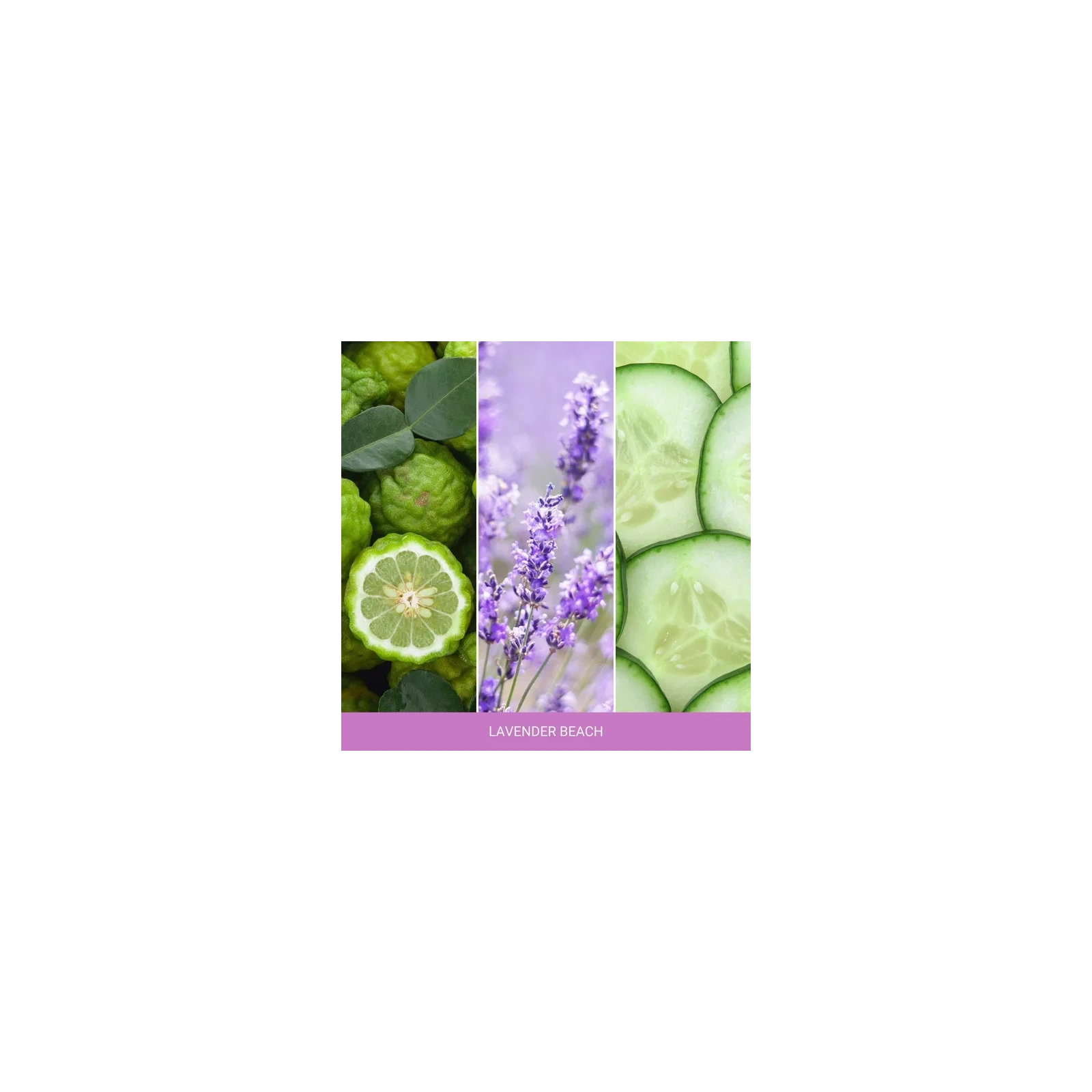 YANKEE CANDLE Home Inspiration Duża świeca w słoiku LAVENDER BEACH 538g