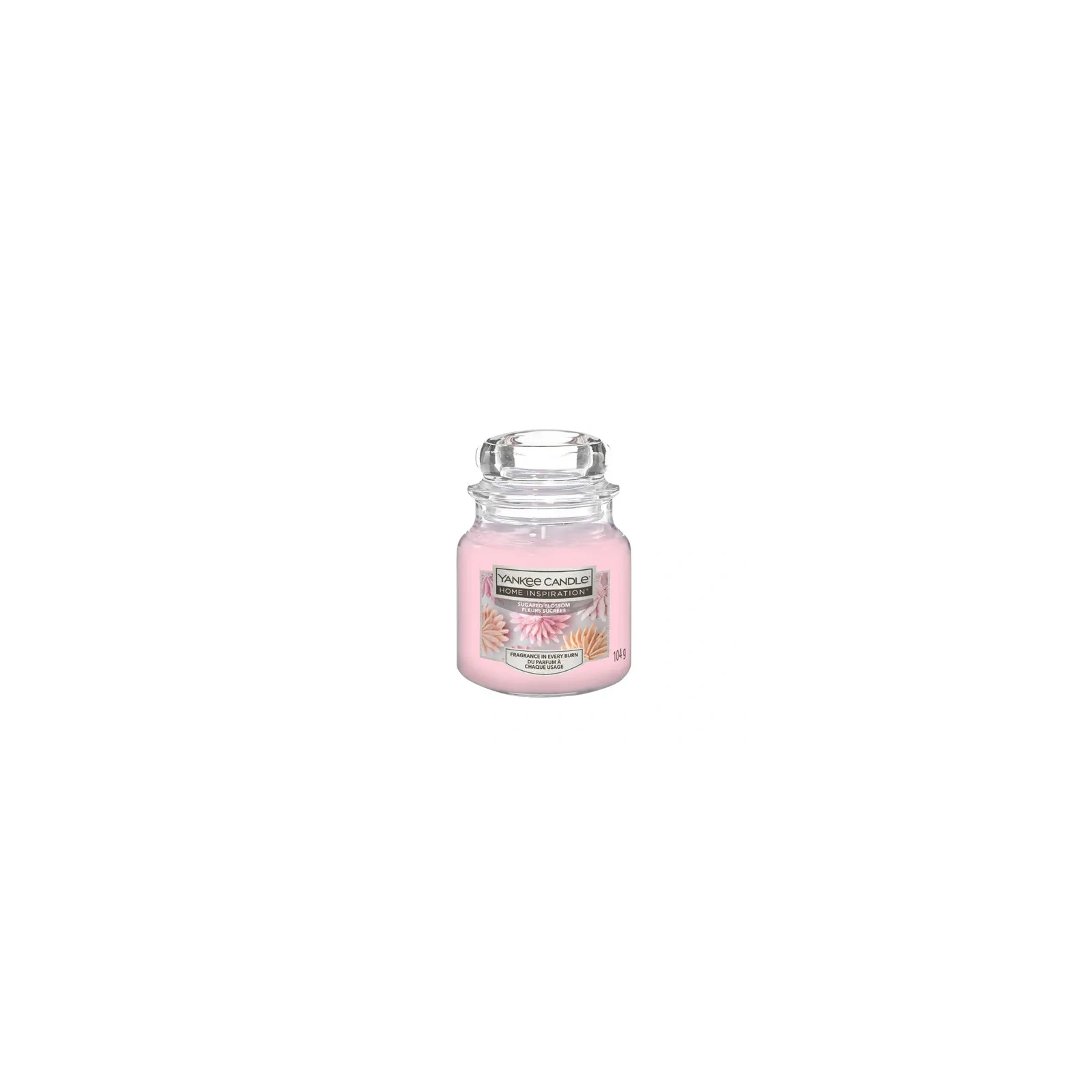 YANKEE CANDLE Home Inspiration Mała świeca w słoiku SUGARED BLOSSOM 104g