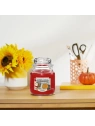 YANKEE CANDLE Home Inspiration Średnia świeca w słoiku APPLE CINNAMON CIDER 340g