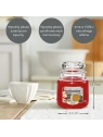 YANKEE CANDLE Home Inspiration Średnia świeca w słoiku APPLE CINNAMON CIDER 340g