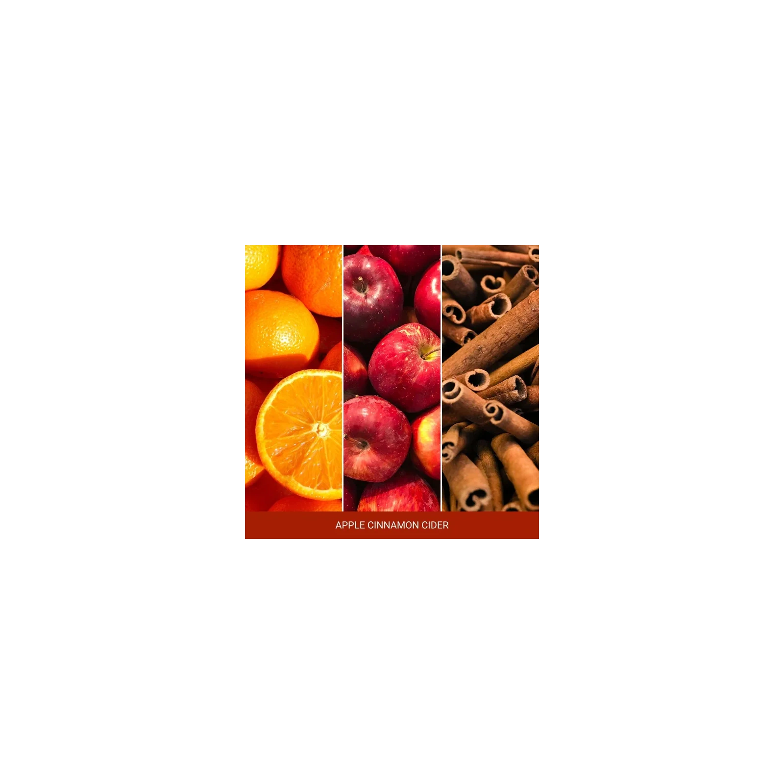 YANKEE CANDLE Home Inspiration Średnia świeca w słoiku APPLE CINNAMON CIDER 340g