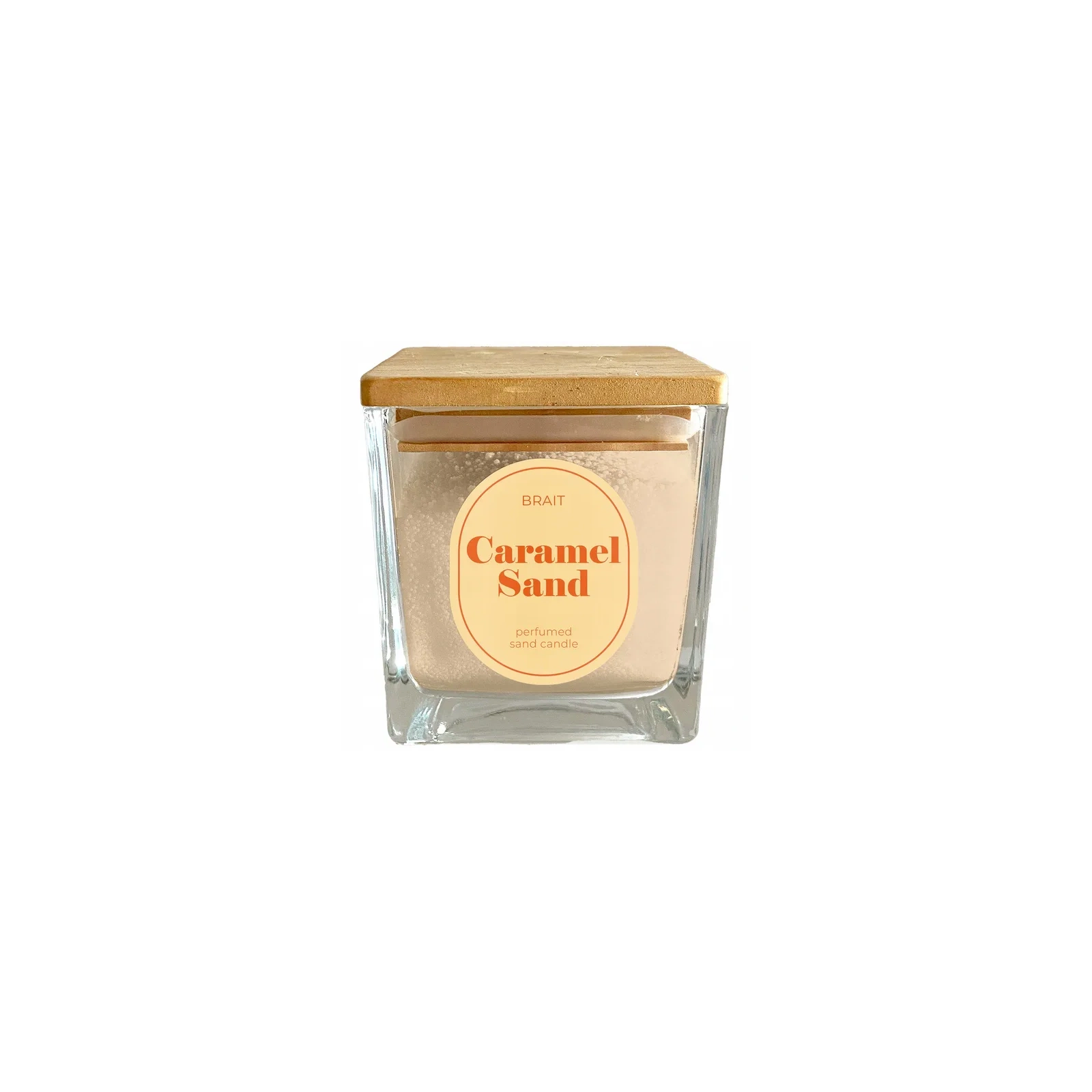 BRAIT Piaskowa świeca perfumowana Caramel Sand 130g