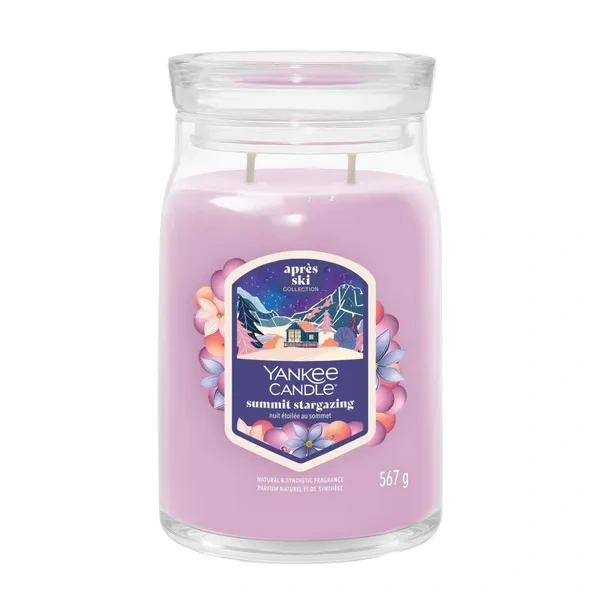 YANKEE CANDLE Signature Duża świeca w słoiku SUMMIT STARGAZING 567g