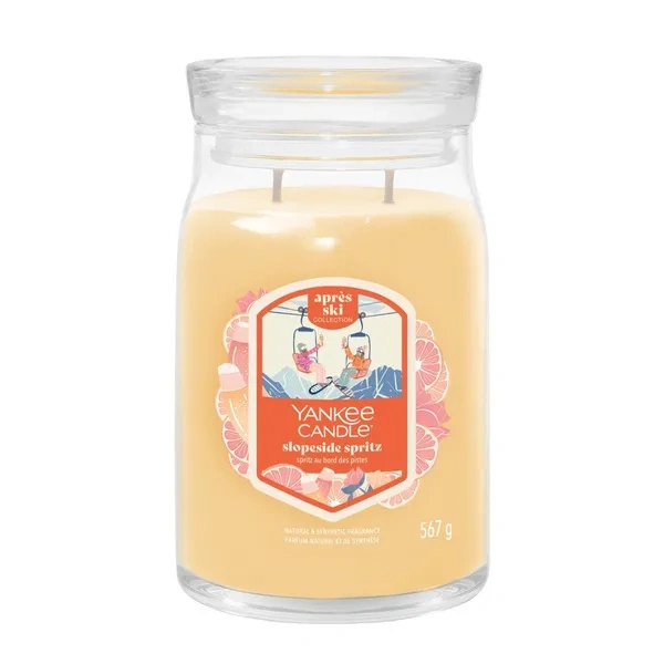 YANKEE CANDLE Signature Duża świeca w słoiku SLOPESIDE SPRITZ 567g