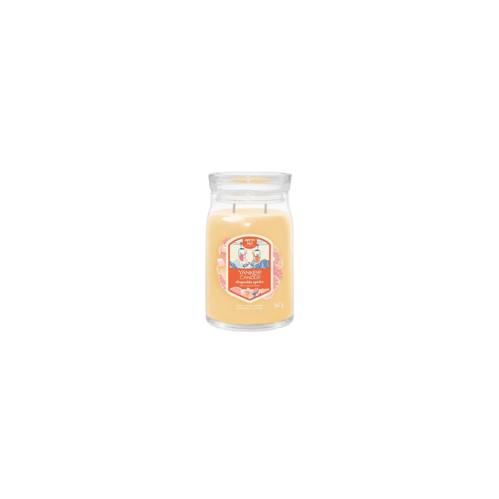 YANKEE CANDLE Signature Duża świeca w słoiku SLOPESIDE SPRITZ 567g