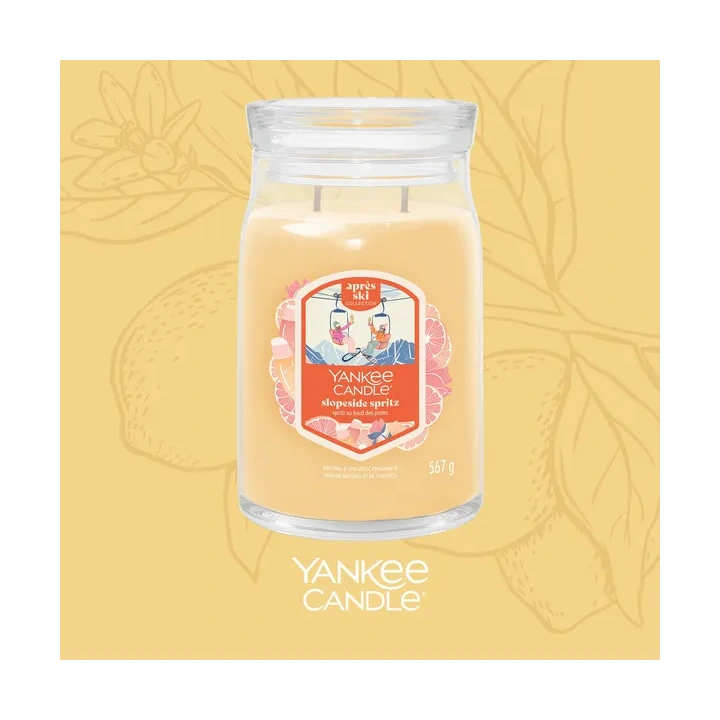 YANKEE CANDLE Signature Duża świeca w słoiku SLOPESIDE SPRITZ 567g