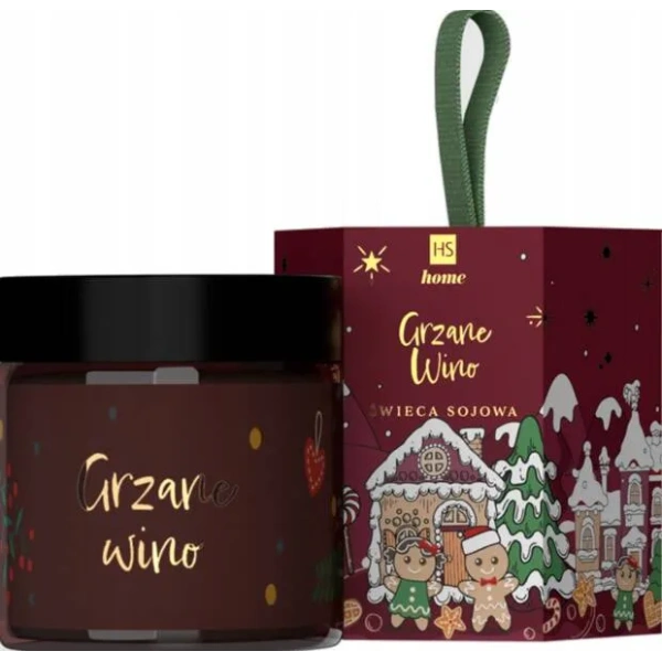 HISKIN świeca sojowa Świąteczny Grzaniec 100ml 