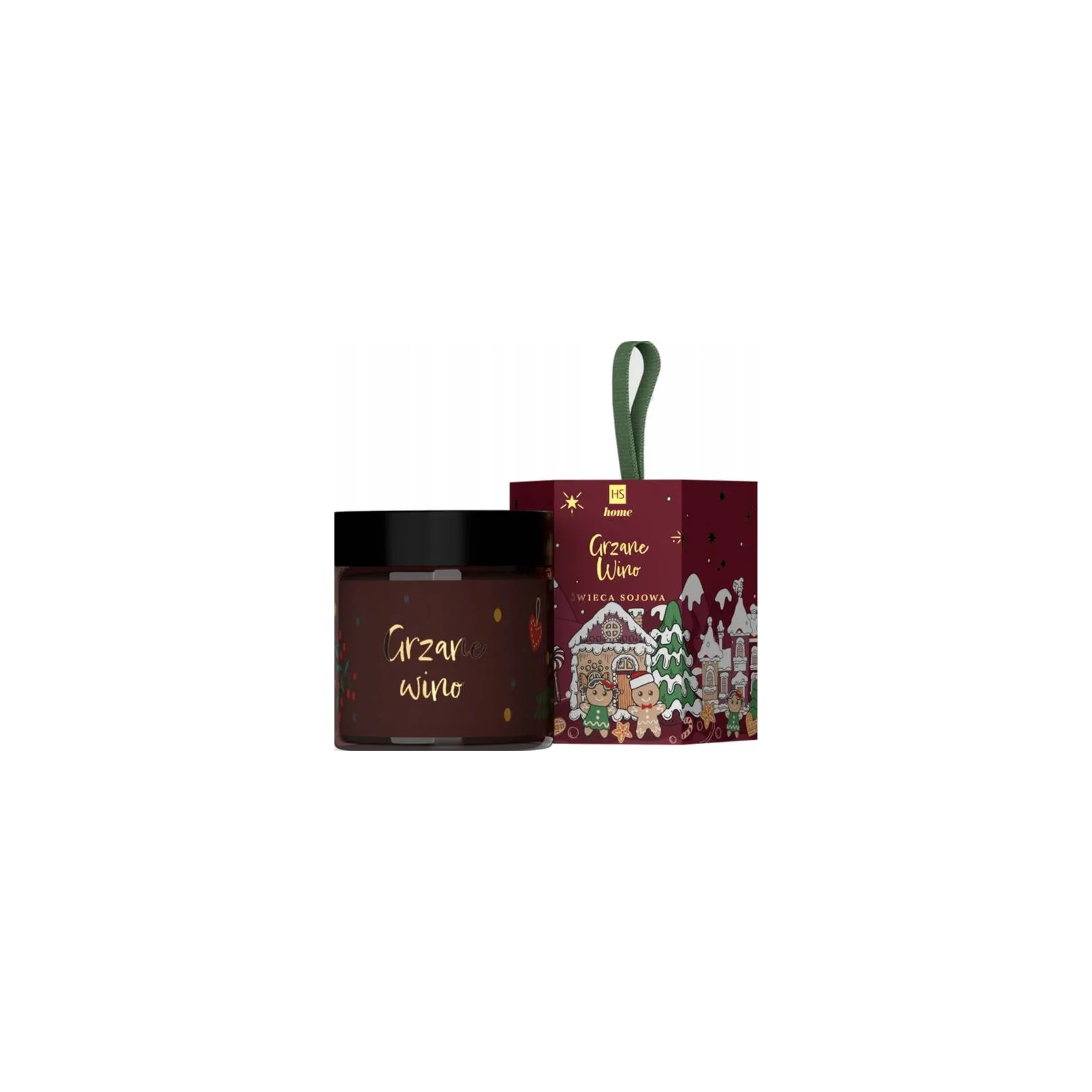 HISKIN świeca sojowa Świąteczny Grzaniec 100ml 