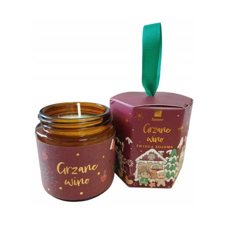 HISKIN świeca sojowa Świąteczny Grzaniec 100ml 