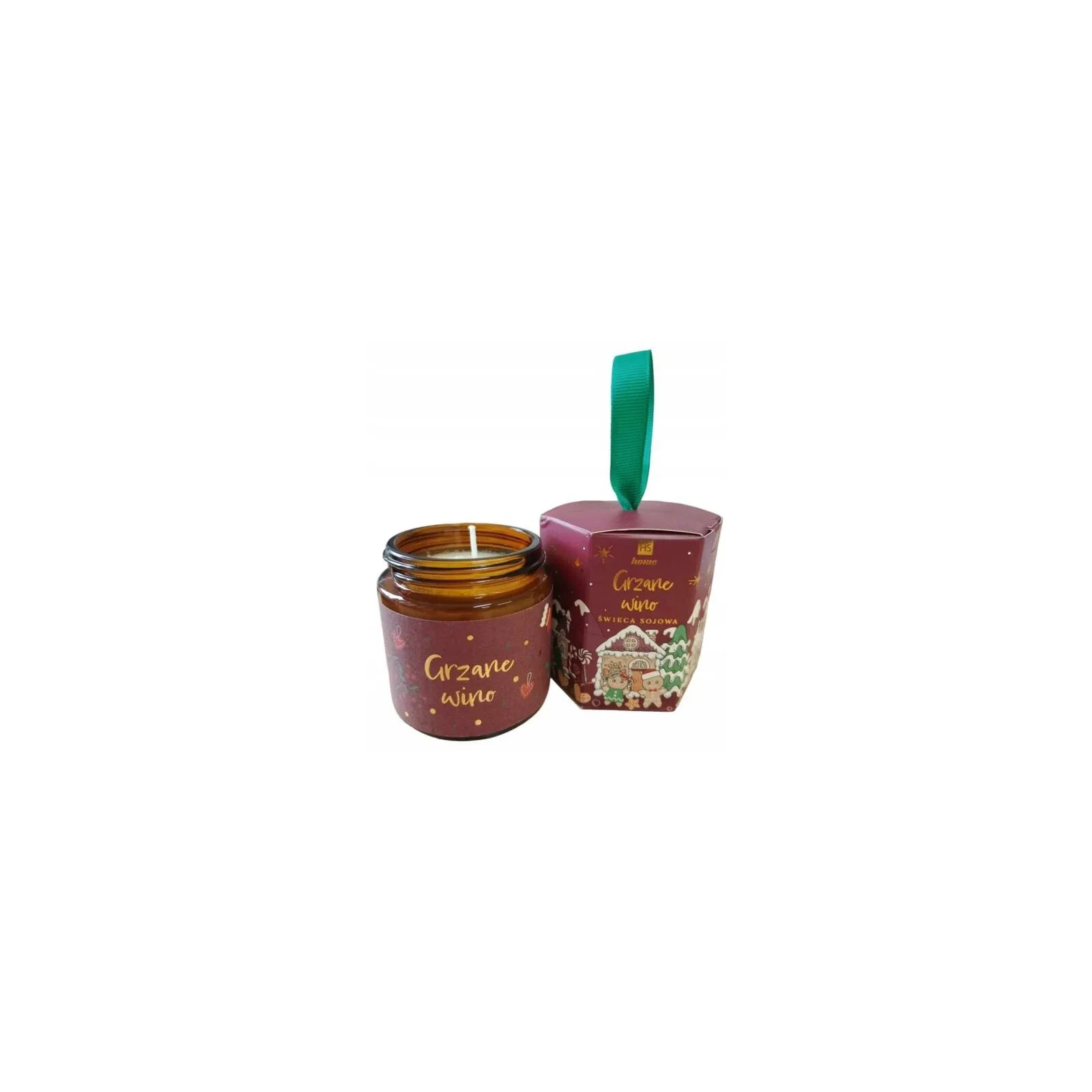 HISKIN świeca sojowa Świąteczny Grzaniec 100ml 