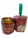HISKIN świeca sojowa Świąteczny Grzaniec 100ml 