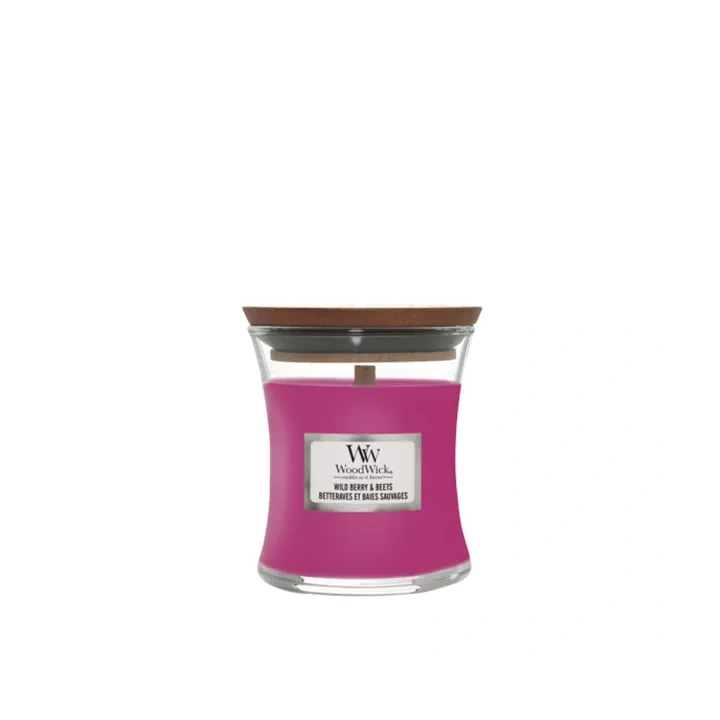 WOODWICK PlusWick mała świeca w słoiku WILD BERRY & BEETS 85g