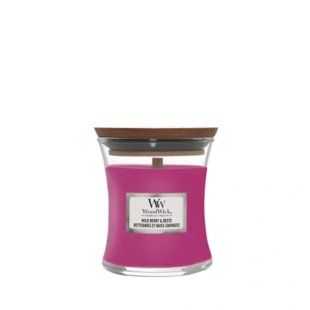 WOODWICK PlusWick mała świeca w słoiku WILD BERRY & BEETS 85g