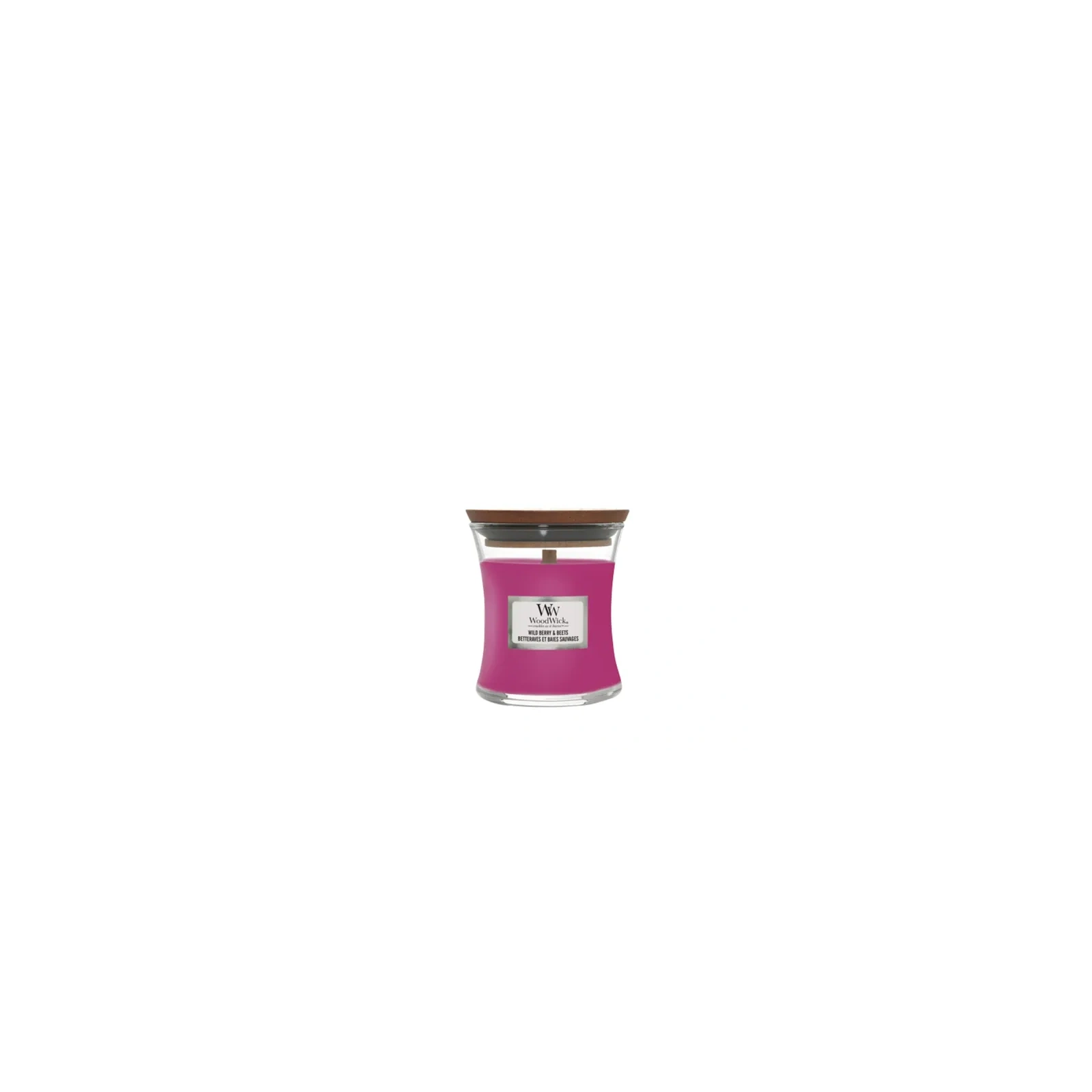 WOODWICK PlusWick mała świeca w słoiku WILD BERRY & BEETS 85g