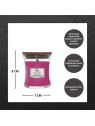 WOODWICK PlusWick mała świeca w słoiku WILD BERRY & BEETS 85g