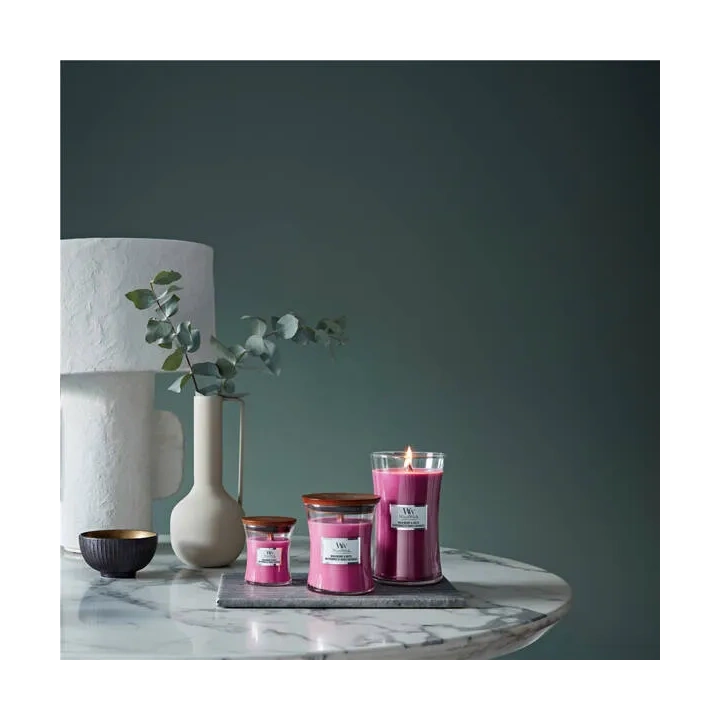 WOODWICK PlusWick mała świeca w słoiku WILD BERRY & BEETS 85g