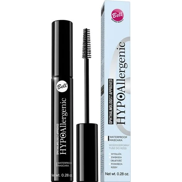 BELL HypoAllergenic Waterproof mascara Black 9g