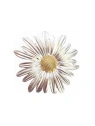 ECARLA broszka elegancka Stokrotka BZ205