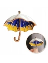 ECARLA broszka kryształowa Parasol BZ160 