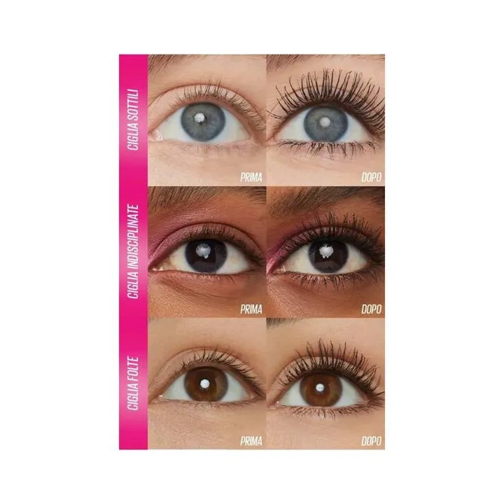 MAYBELLINE Lash Sensational Firework mascara wydłużająca Czarny WTP 10ml 