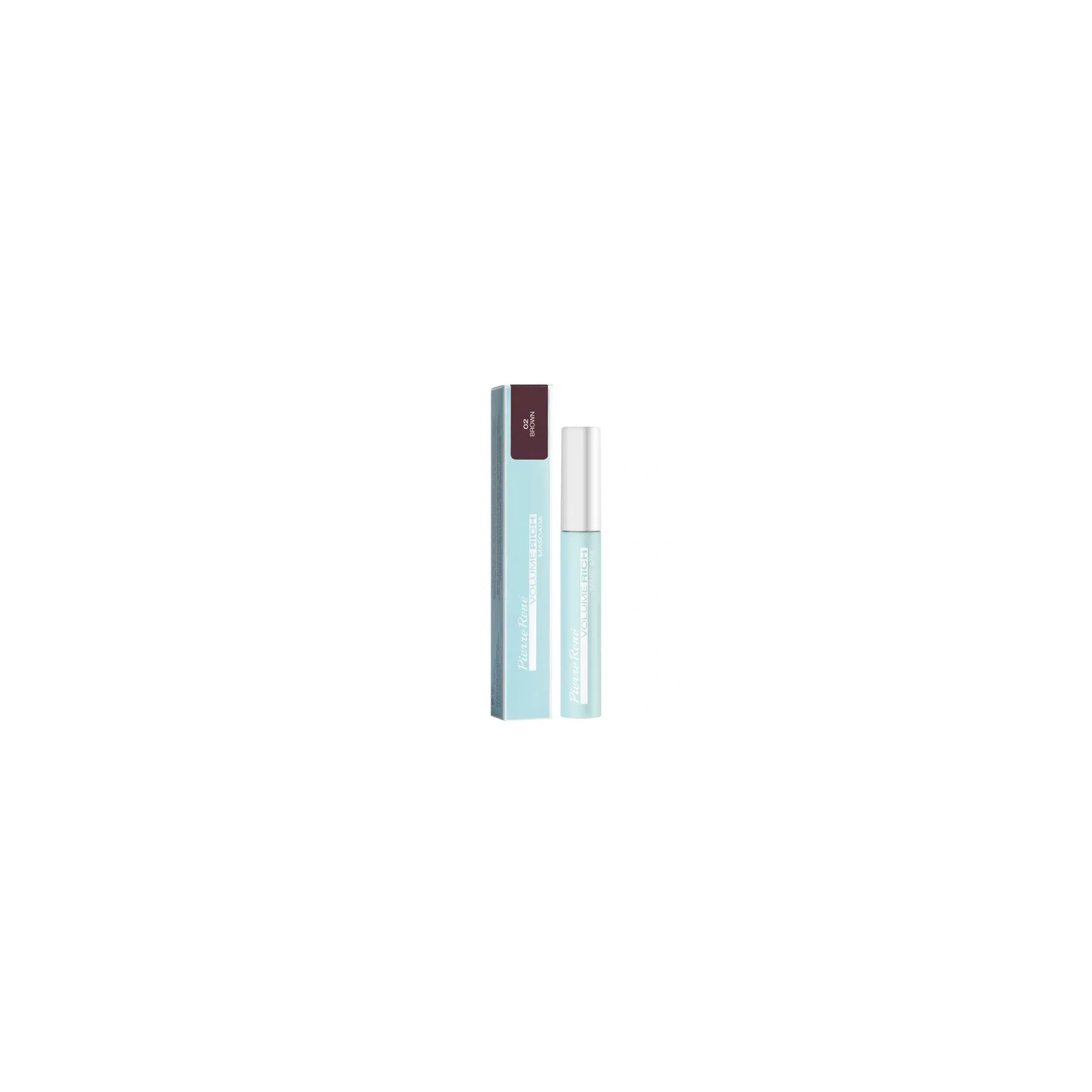 PIERRE RENE Volume Rich mascara 02 Brown 10ml