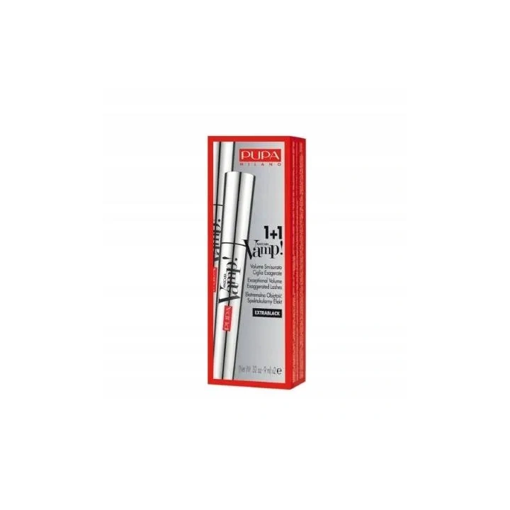 PUPA Vamp! Mascara Duo 100 Extra Black 2x9ml