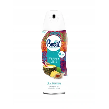 BRAIT Dry Air Freshener suchy odświeżacz powietrza Essential Oils Zanzibar Vibes 300ml 