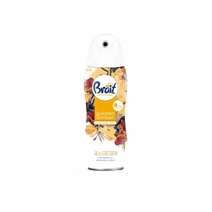 BRAIT Dry Air Freshener suchy odświeżacz powietrza Essential Oils Golden Amber 300ml 