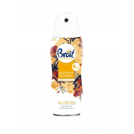 BRAIT Dry Air Freshener suchy odświeżacz powietrza Essential Oils Golden Amber 300ml 