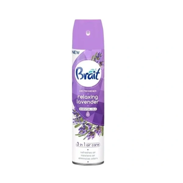 BRAIT Air Freshener Essential Olis odświeżacz powietrza klasyczny Relaxing Lavender 300ml