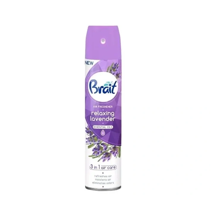 BRAIT Air Freshener Essential Olis odświeżacz powietrza klasyczny Relaxing Lavender 300ml 