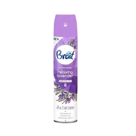 BRAIT Air Freshener Essential Olis odświeżacz powietrza klasyczny Relaxing Lavender 300ml 