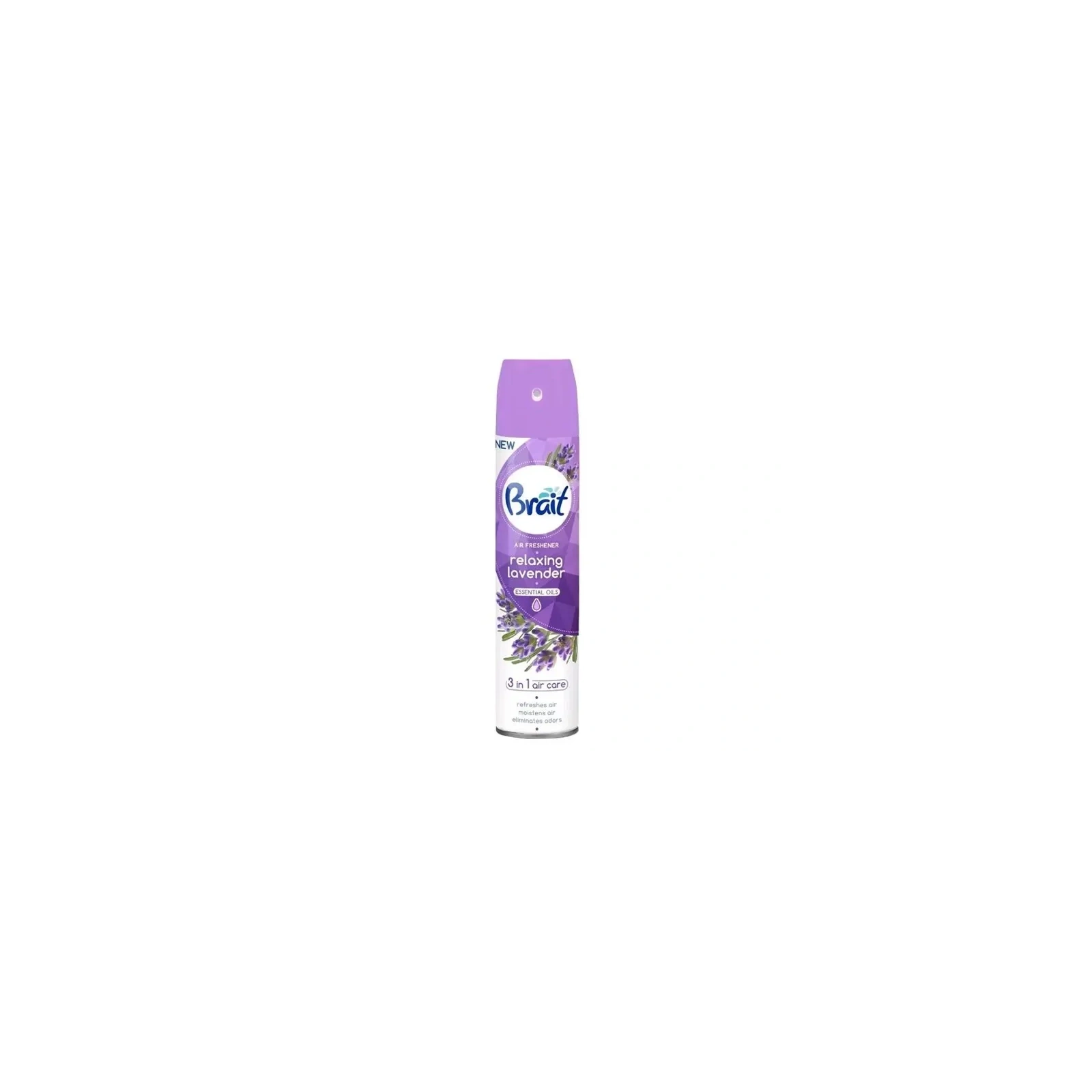 BRAIT Air Freshener Essential Olis odświeżacz powietrza klasyczny Relaxing Lavender 300ml 