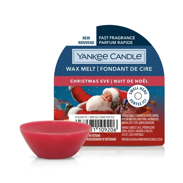 YANKEE CANDLE Classic Wax wosk zapachowy CHRISTMAS EVE 22g