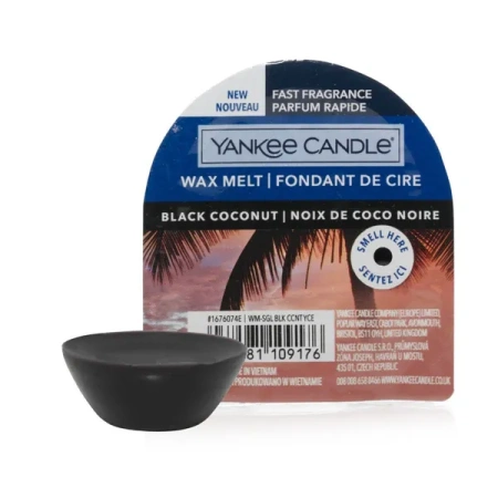 YANKEE CANDLE Classic Wax wosk zapachowy BLACK COCONUT 22g