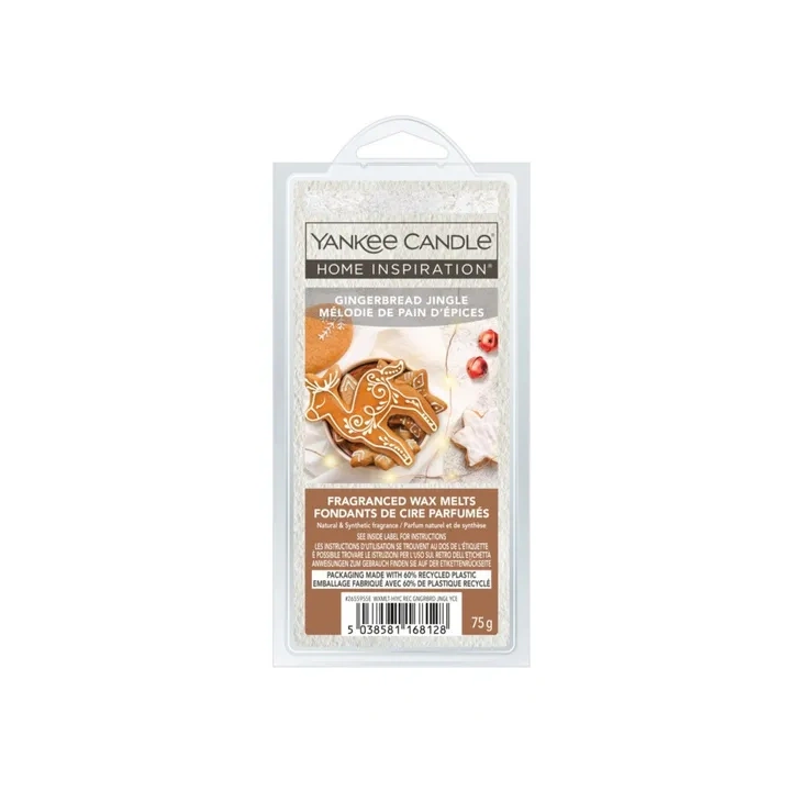 YANKEE CANDLE Home Inspiration Wax wosk zapachowy GINGERBREAD JINGLE 75g