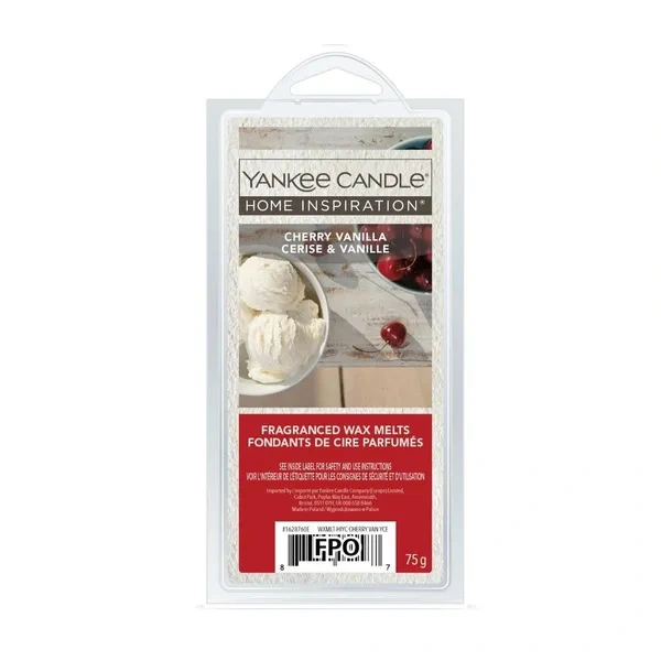YANKEE CANDLE Home Inspiration Wax wosk zapachowy CHERRY VANILLA 75g
