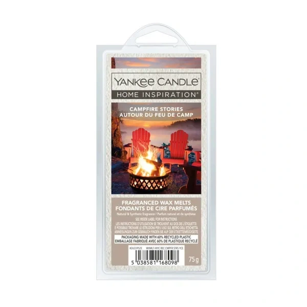 YANKEE CANDLE Home Inspiration Wax wosk zapachowy CAMPFIRE STORIES 75g