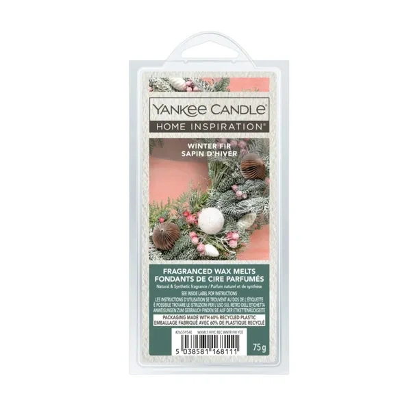 YANKEE CANDLE Home Inspiration Wax wosk zapachowy WINTER FIR 75g