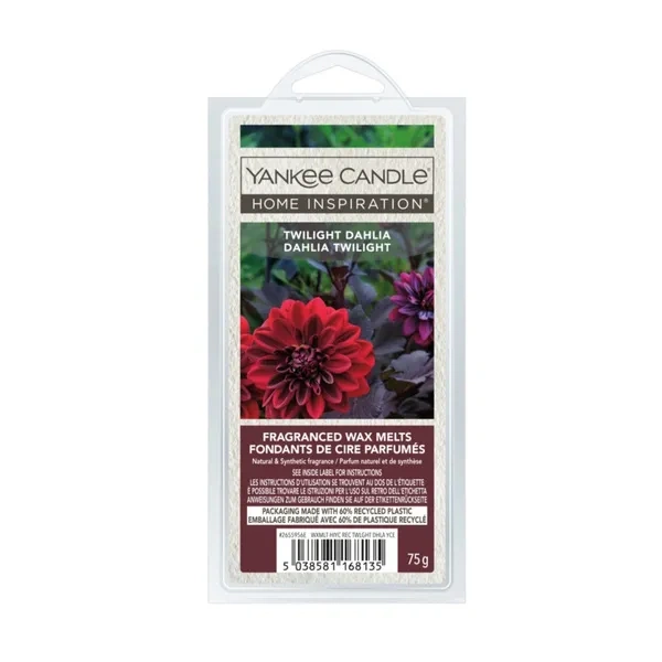 YANKEE CANDLE Home Inspiration Wax wosk zapachowy TWILIGHT DAHLIA 75g
